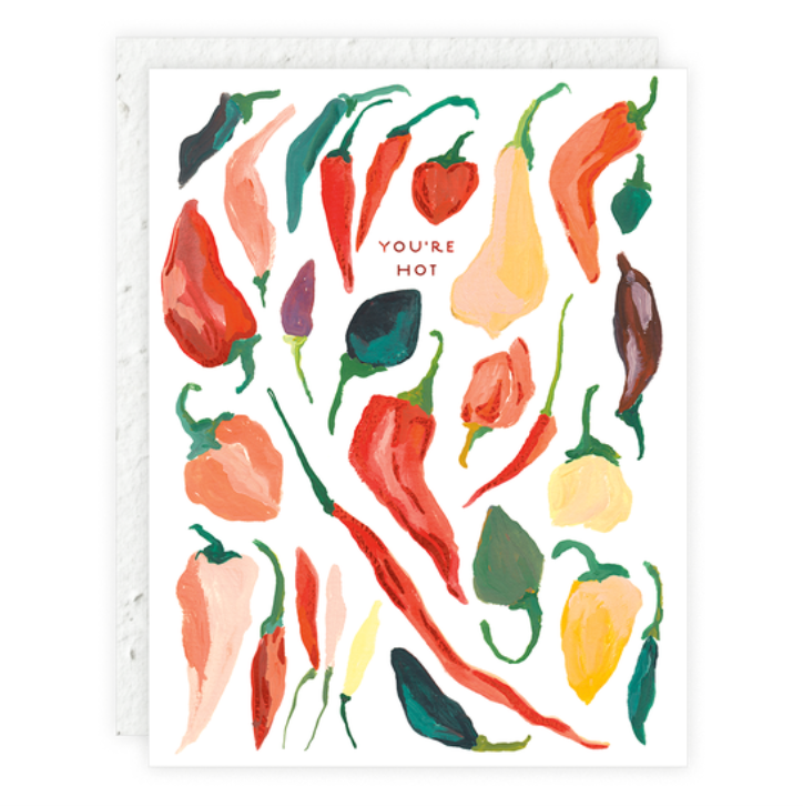 Hot Peppers Card