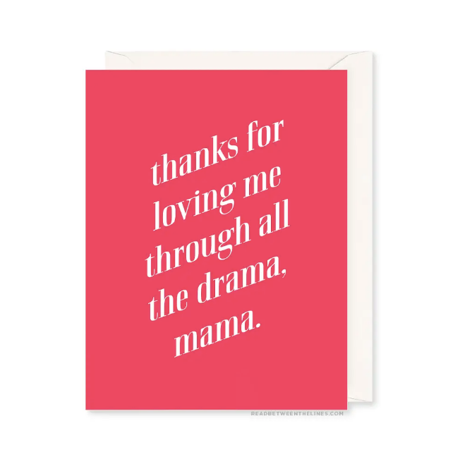 Drama Mama Card