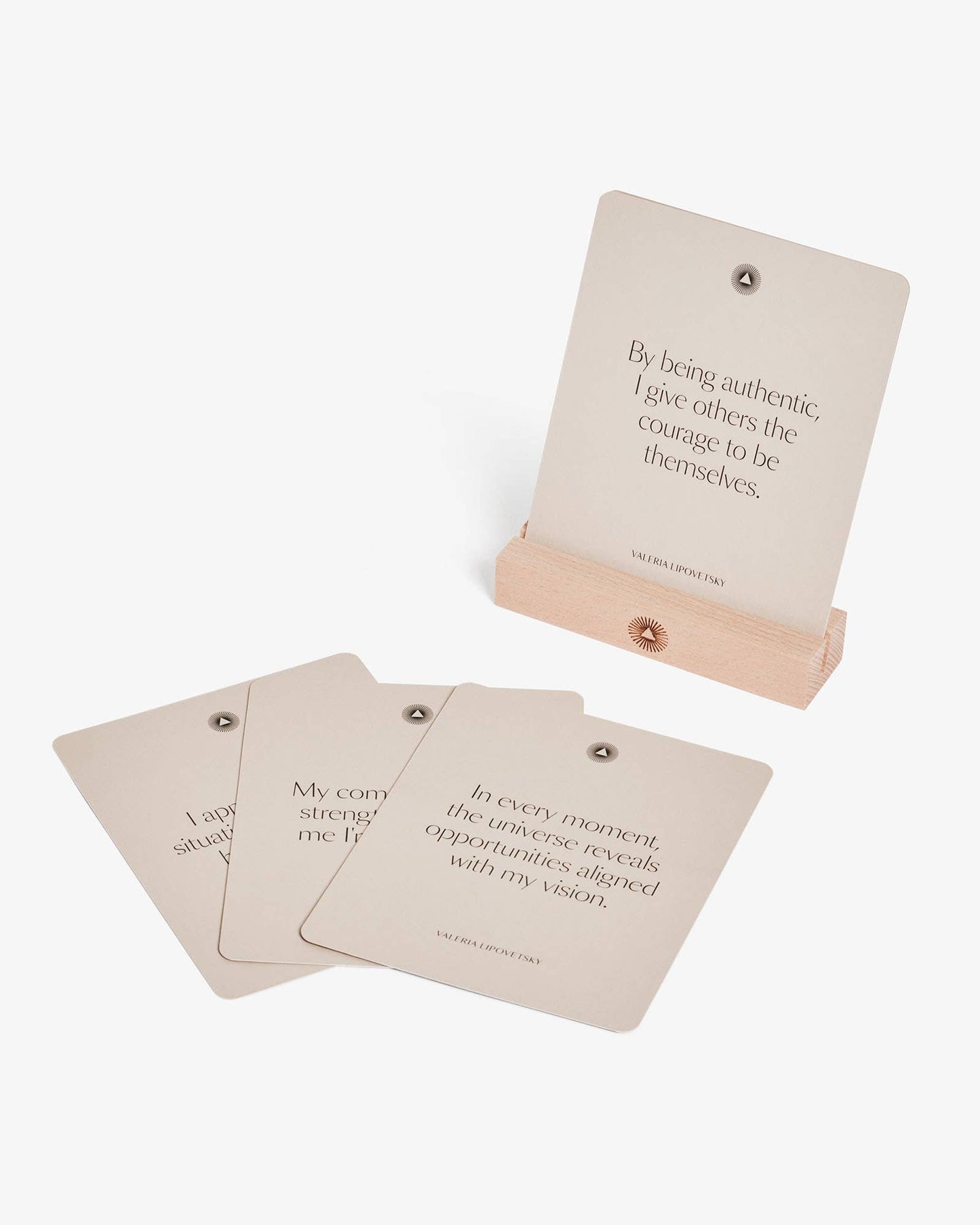 Mindful Affirmations by Valeria Lipovetsky, Quote Cards