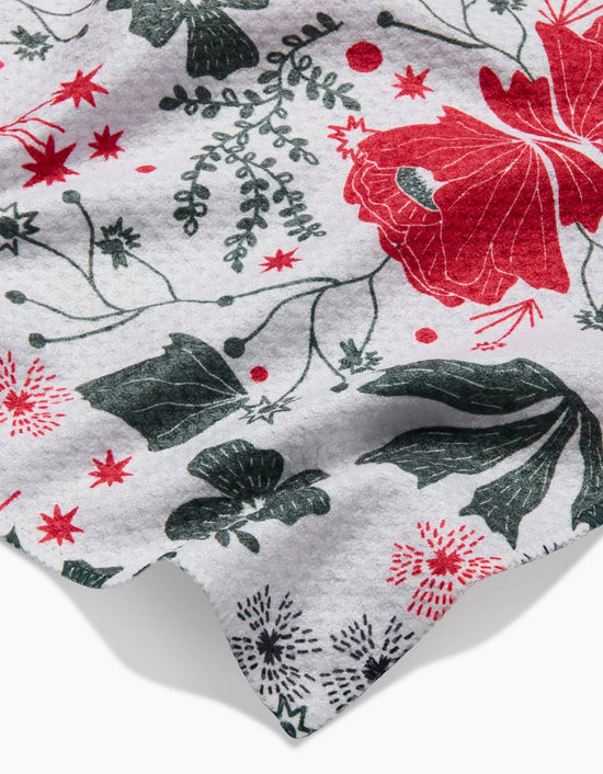 Poinsettia Bramble Bar Towel