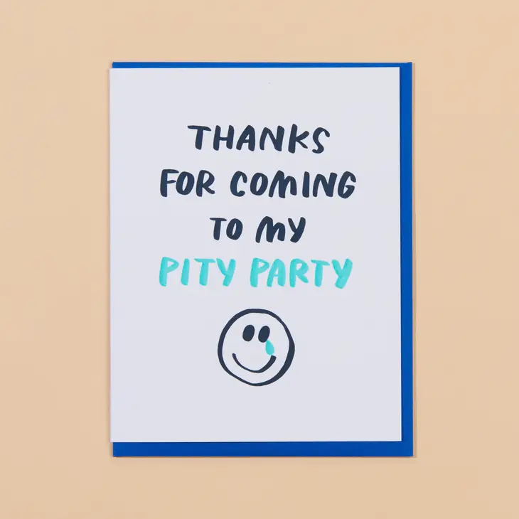 Pitty Party Thank You Card