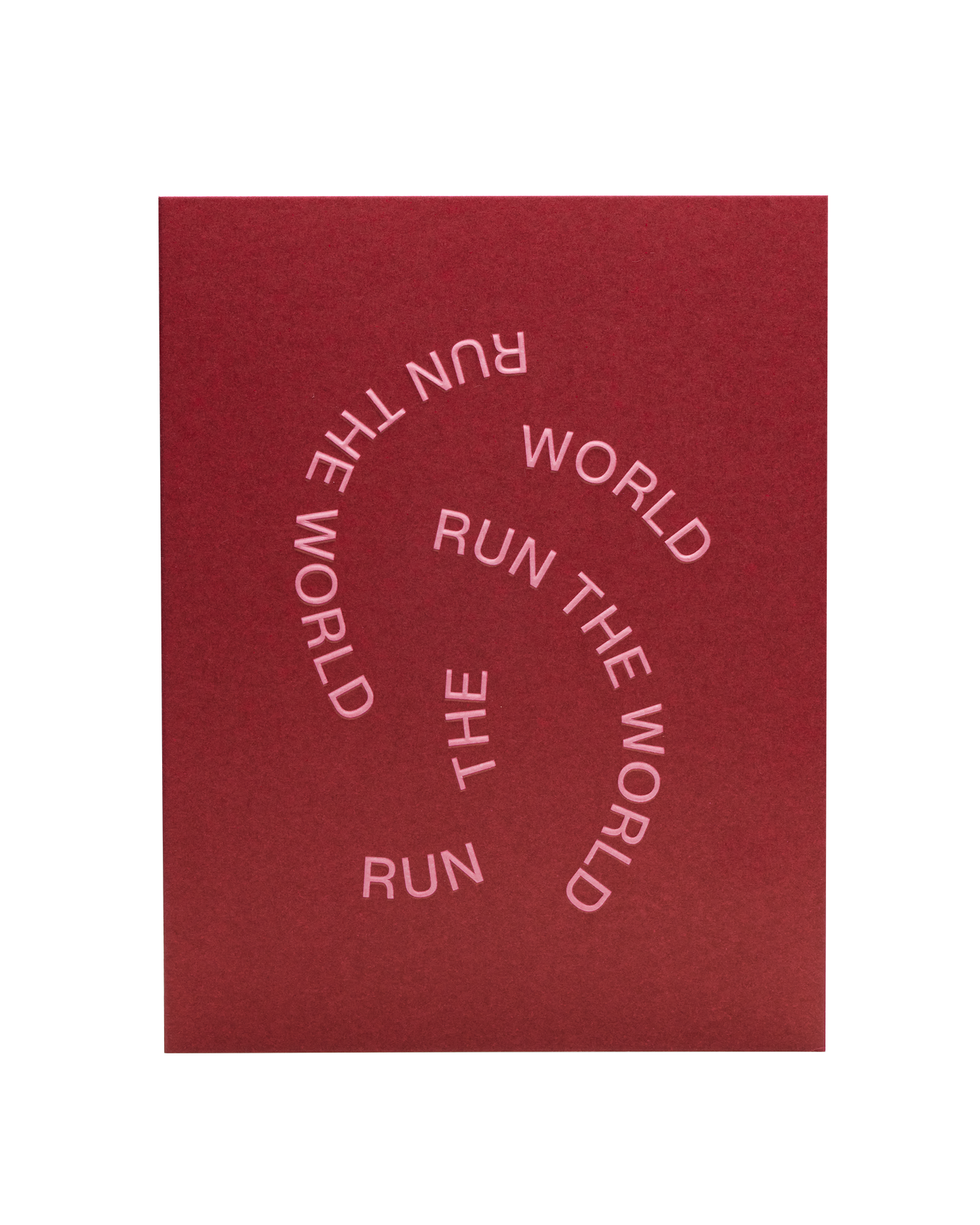 Run The World Card