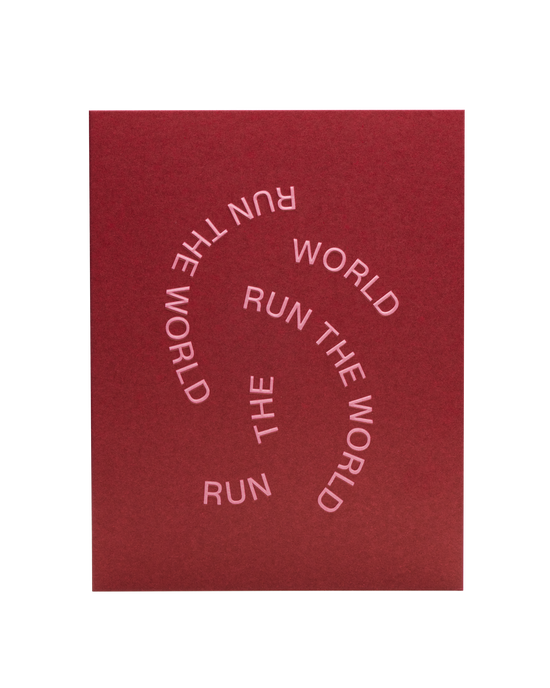 Run The World Card