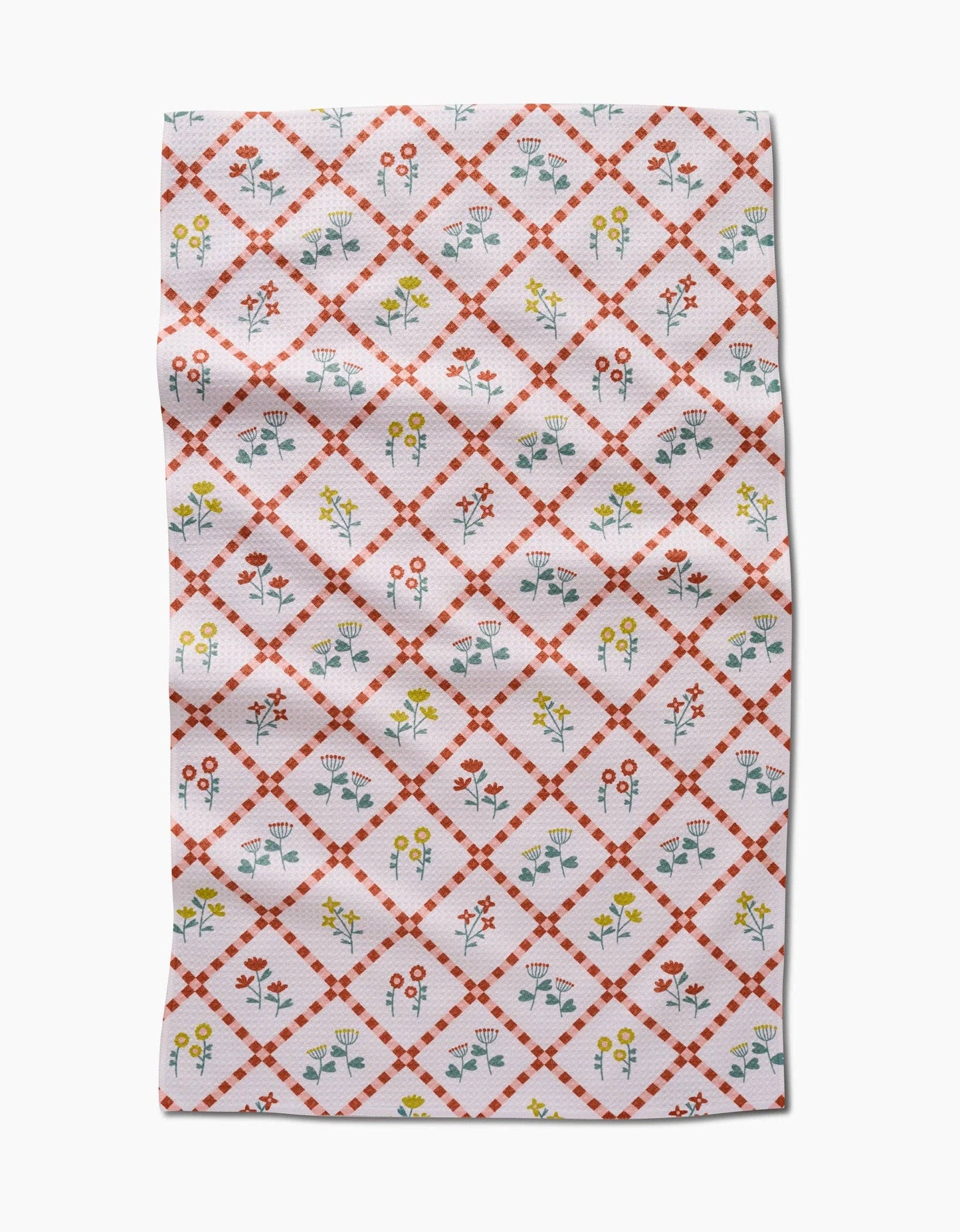 Fall Flowers Tea Towel