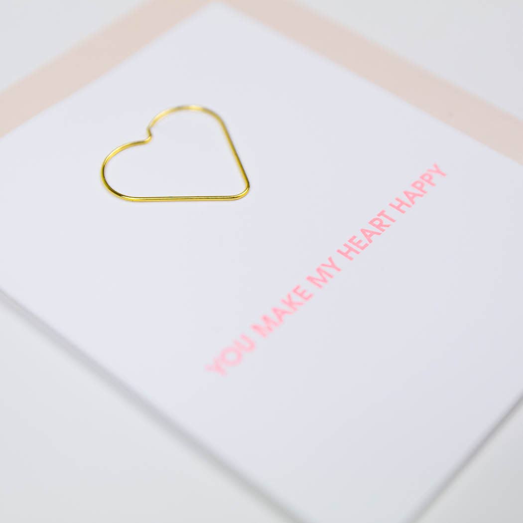 You Make My Heart Happy Card