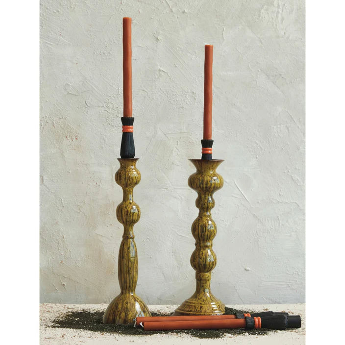 Witch Broom Shaped Taper Candles