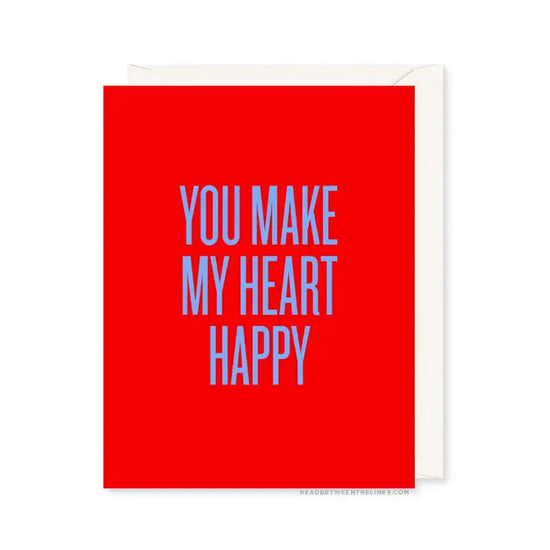Heart Happy Card