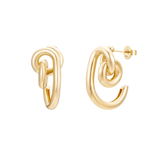 Samara Knot Hoops