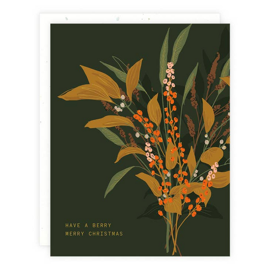 Load image into Gallery viewer, Winter Bouquet Card
