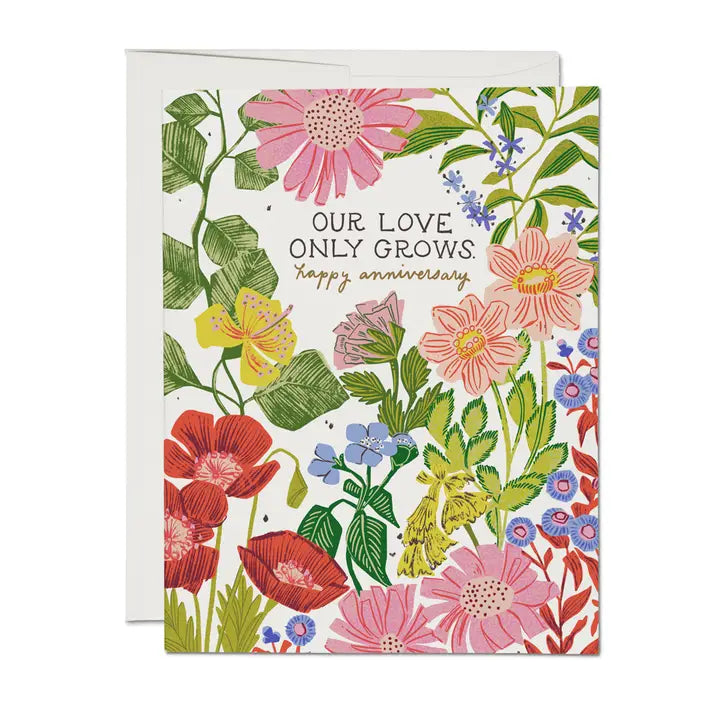 Our Love Only Grows Card