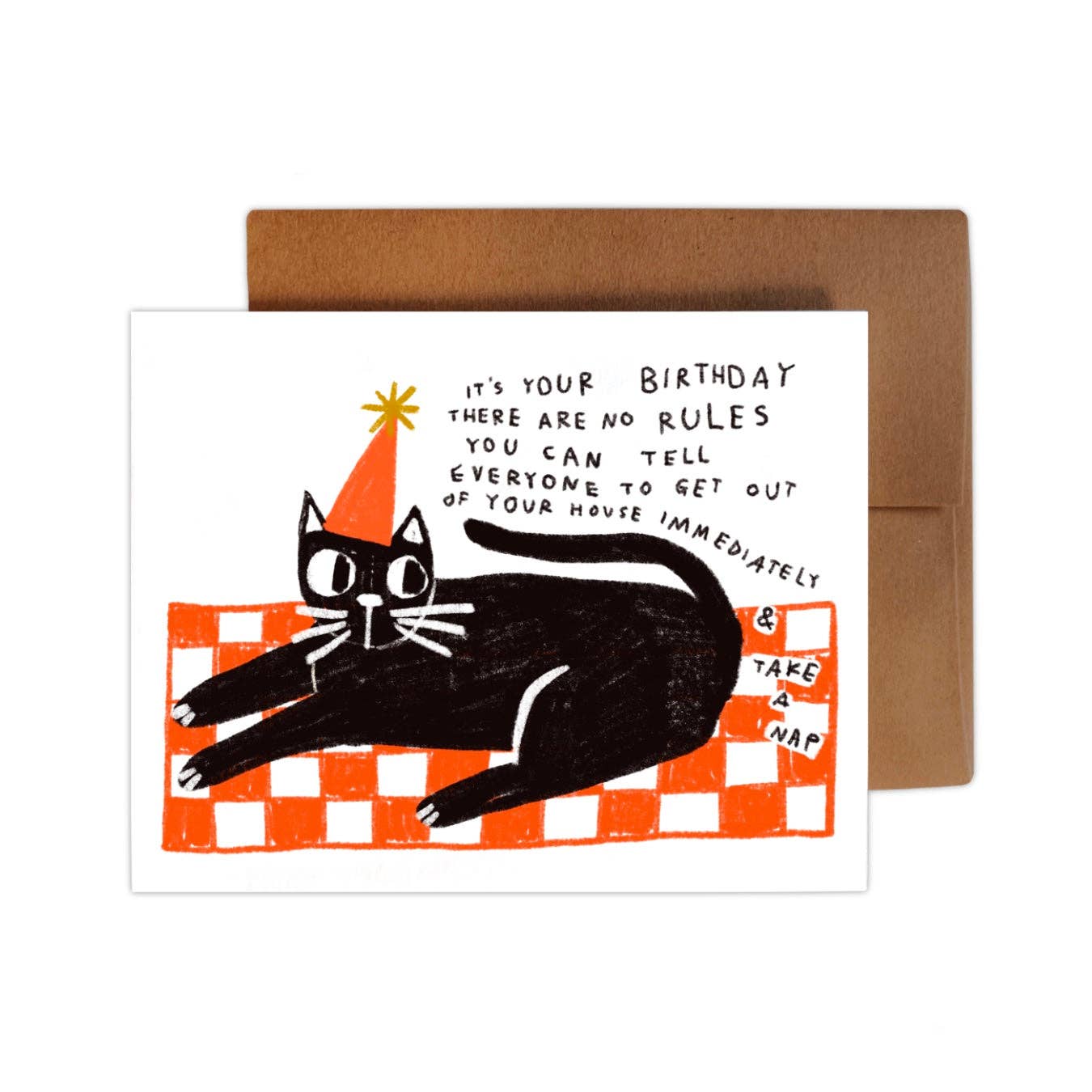 It's Your Birthday There Are No Rules Card