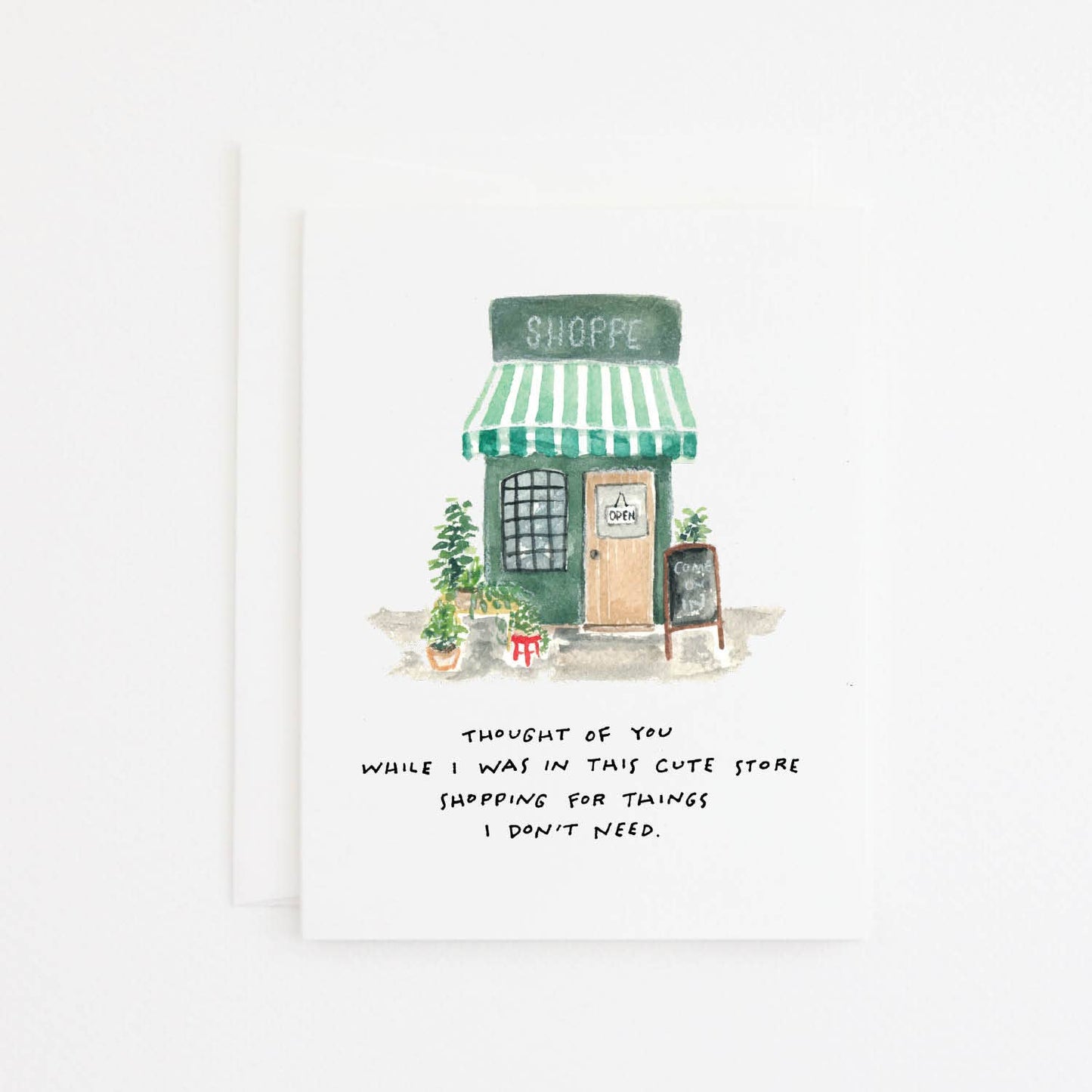 Cute Shop Card