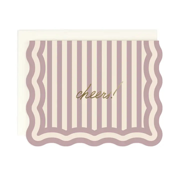 Load image into Gallery viewer, Cheers! Striped Card

