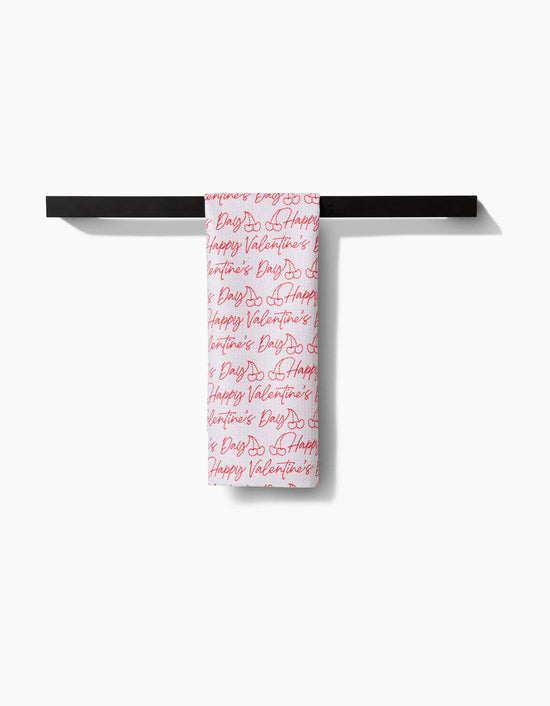 Saint Valentin Tea Towel