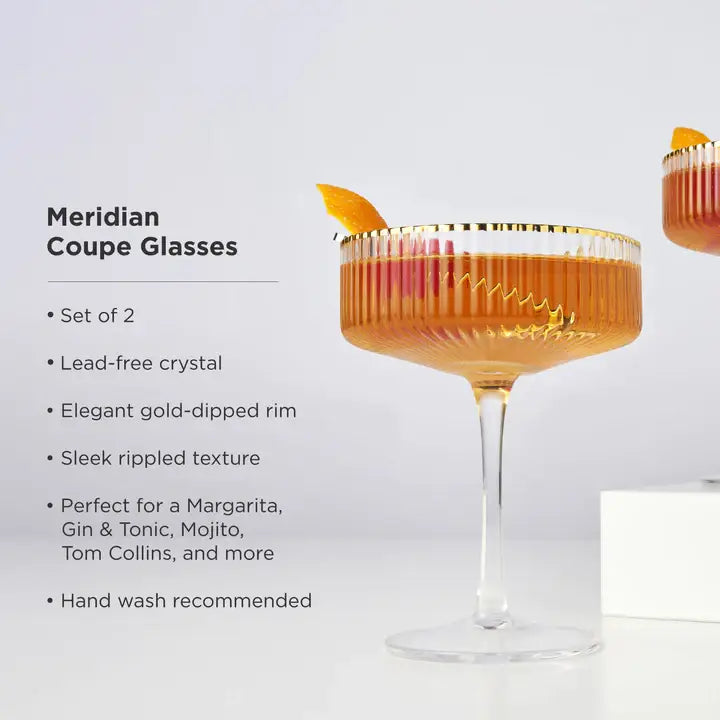 Meridian Coupe Glasses
