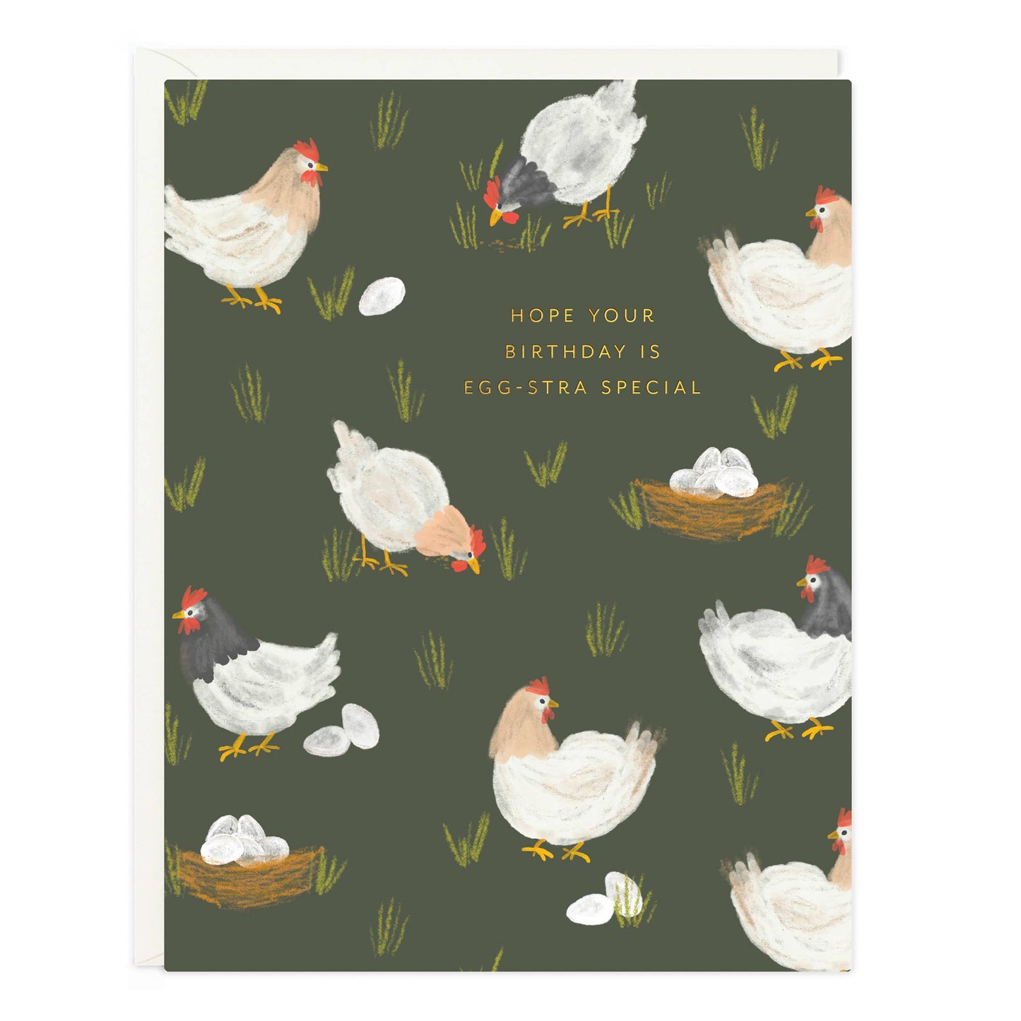 Birthday Hens Card