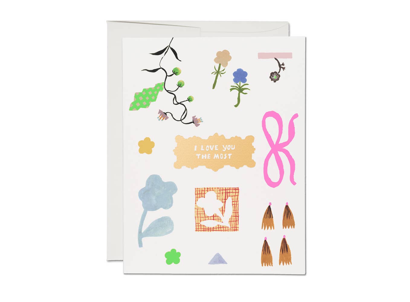 Petals and Blooms Love Card