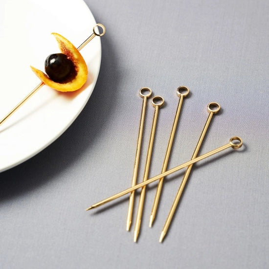 Belmont Gold Cocktail Pick Set