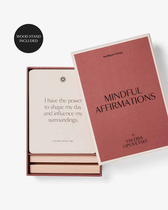 Mindful Affirmations by Valeria Lipovetsky, Quote Cards