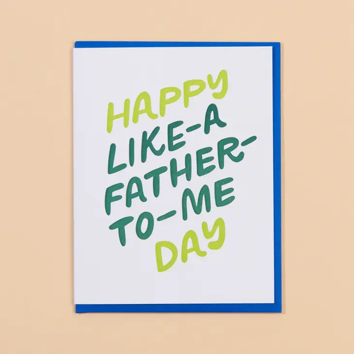 Like a Father Father's Day Card
