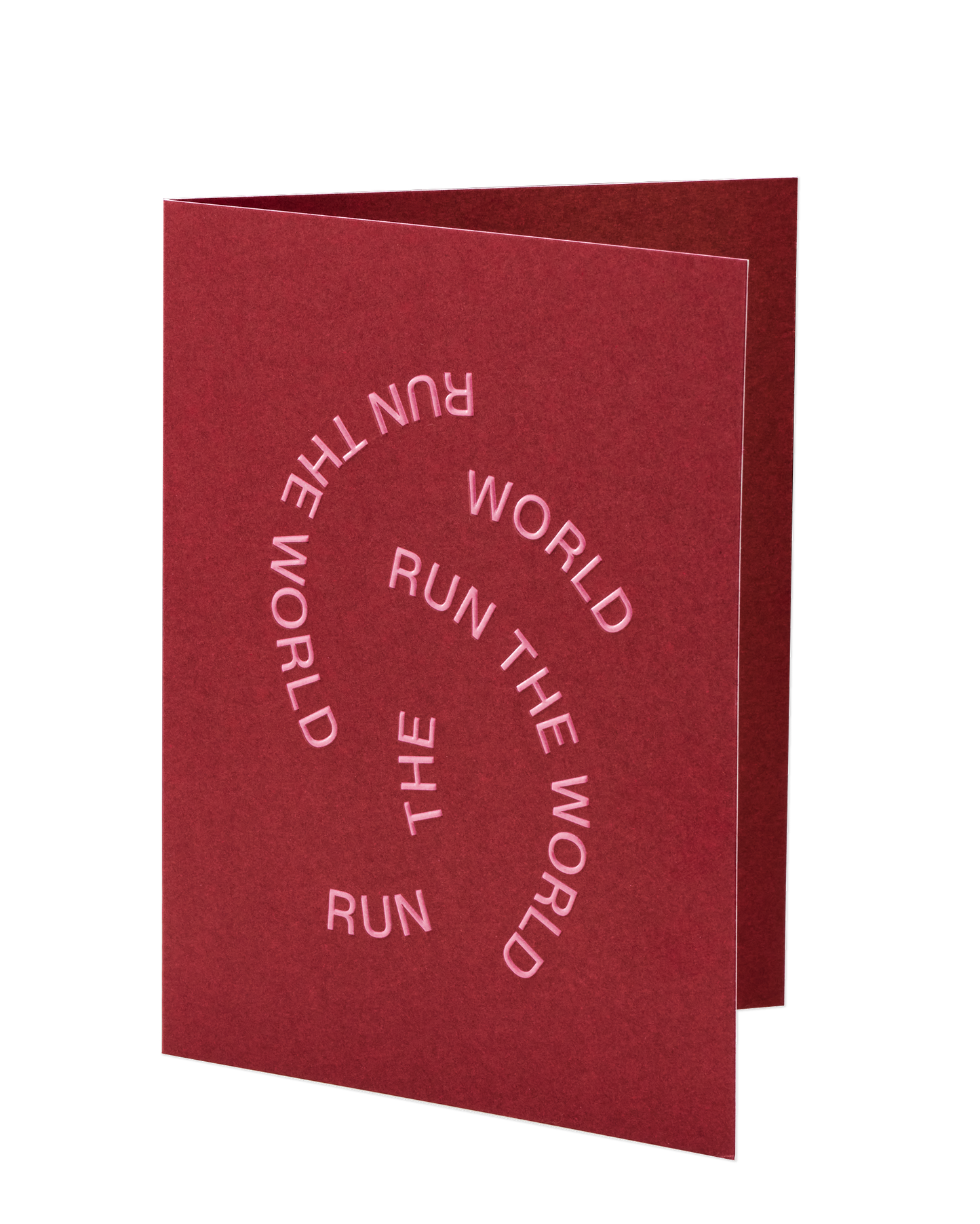 Run The World Card