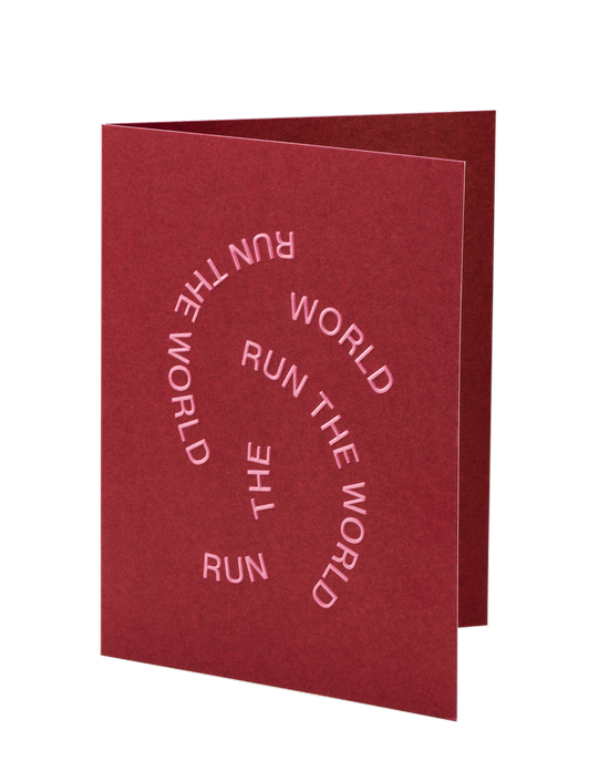 Run The World Card