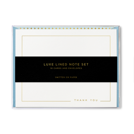 Thank You Luxe Lined Note Set