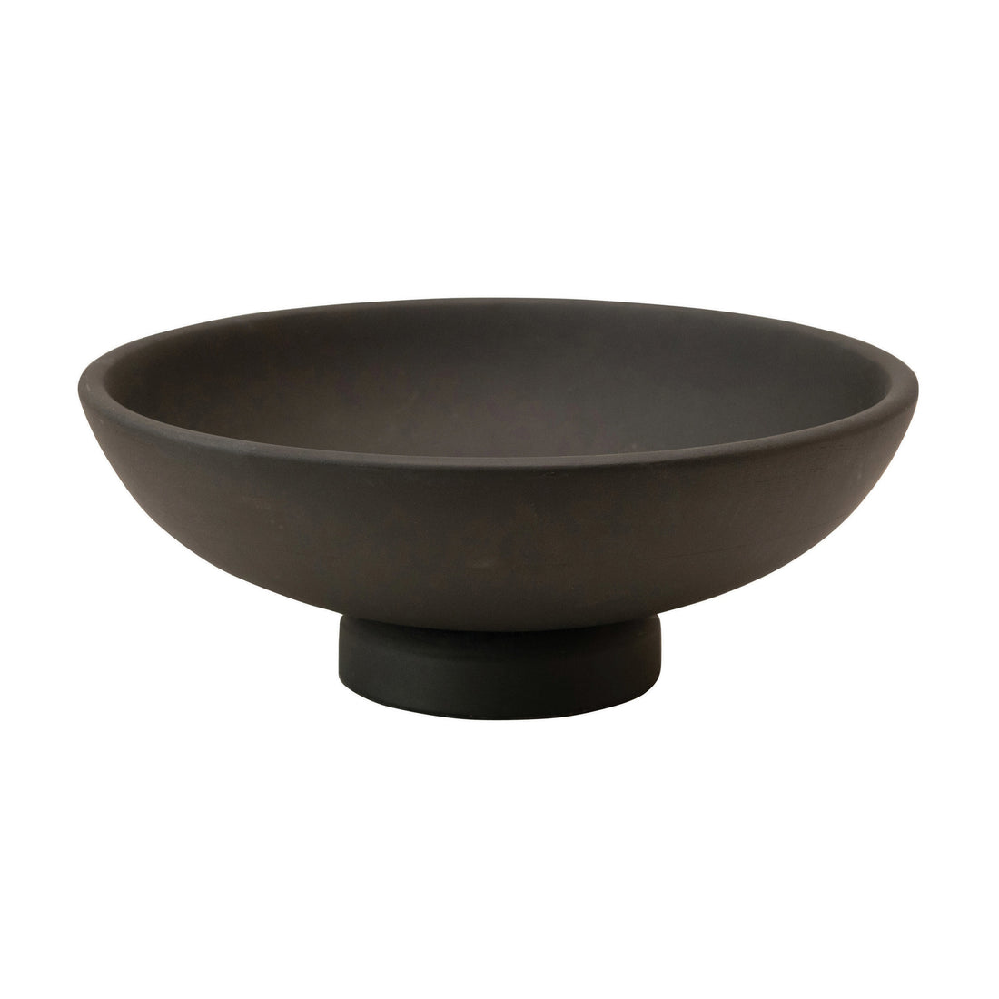 Black Footed Mango Wood Bowl