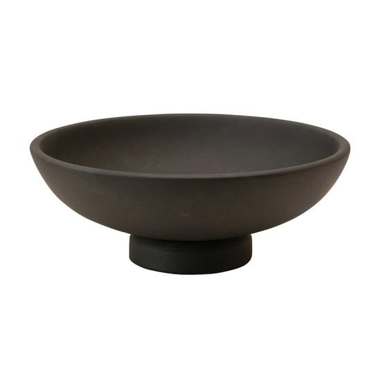 Black Footed Mango Wood Bowl