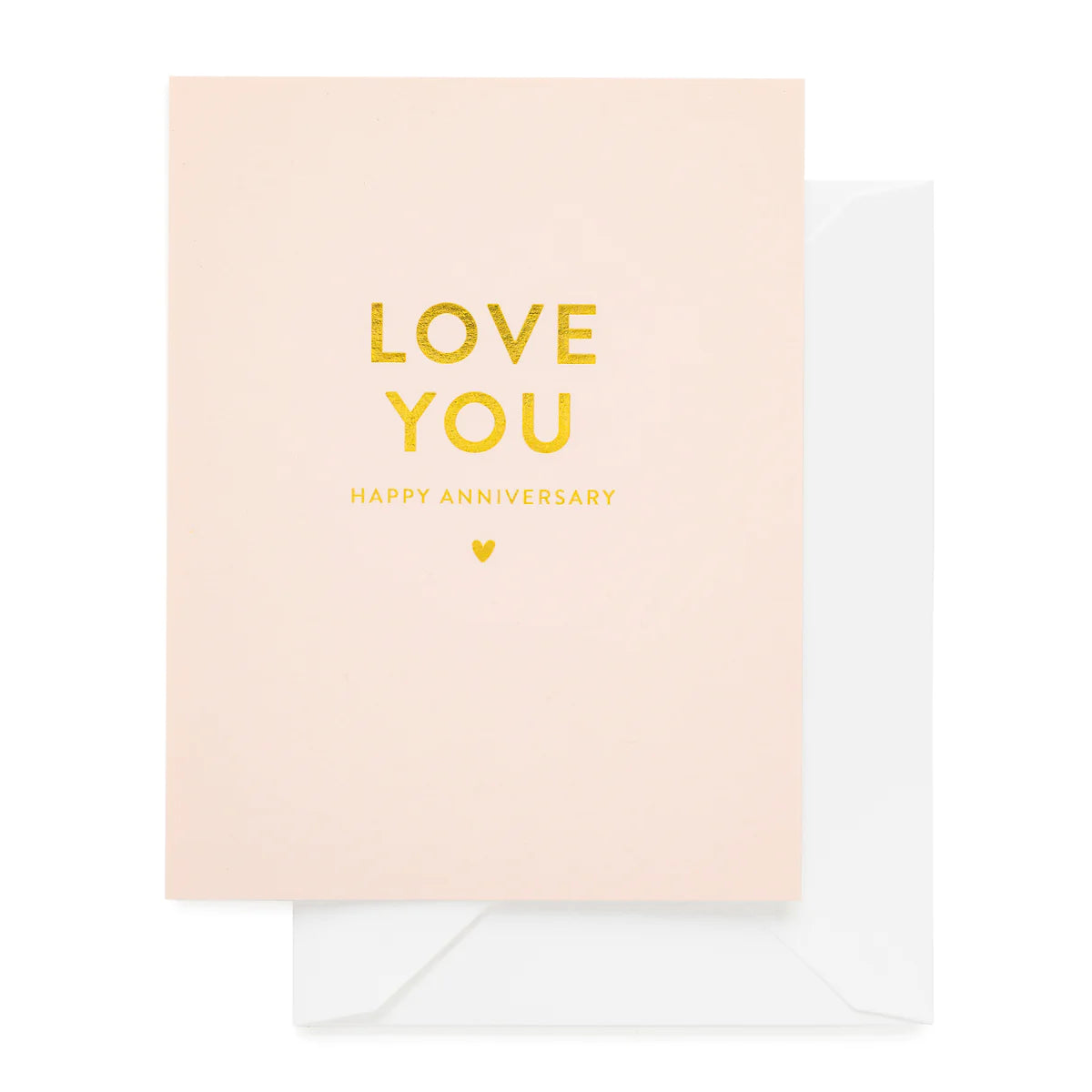 Load image into Gallery viewer, Love You Anniversary Pink Card
