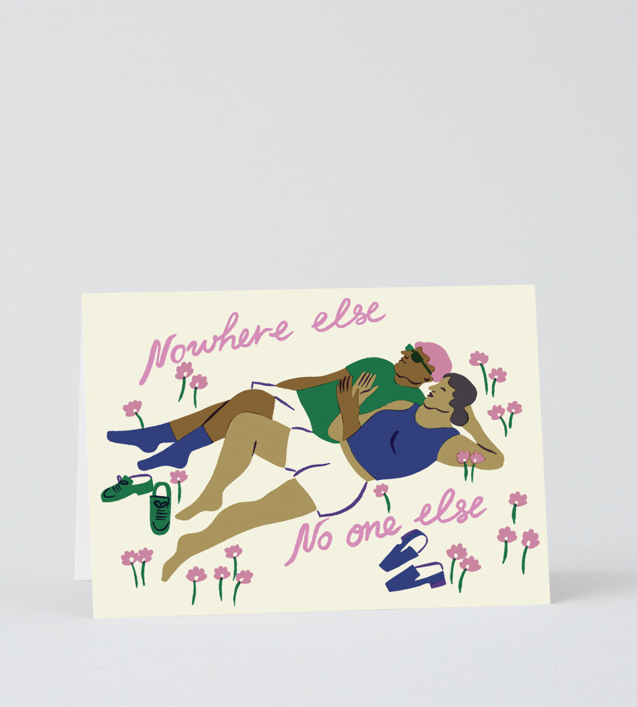 Nowhere else No-one else Greetings Card