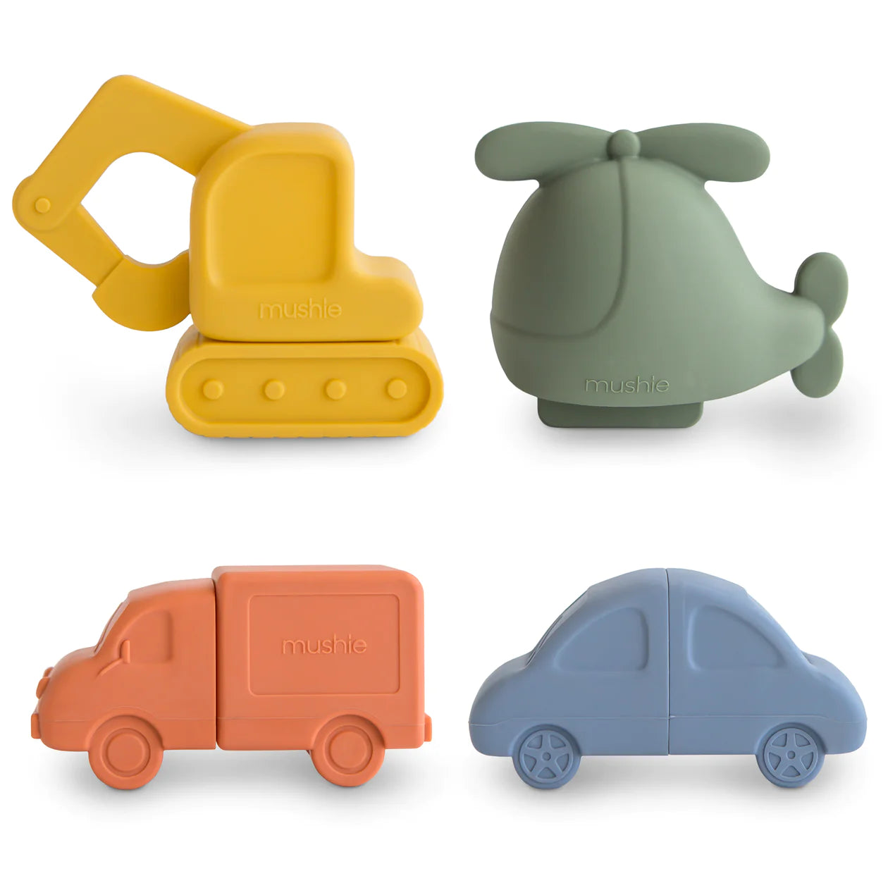 Load image into Gallery viewer, Vehicles Mold Free Bath Play Set - 4 Pack
