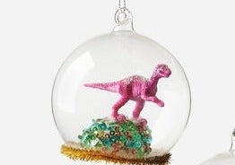 Dinosaur Globe Ornament