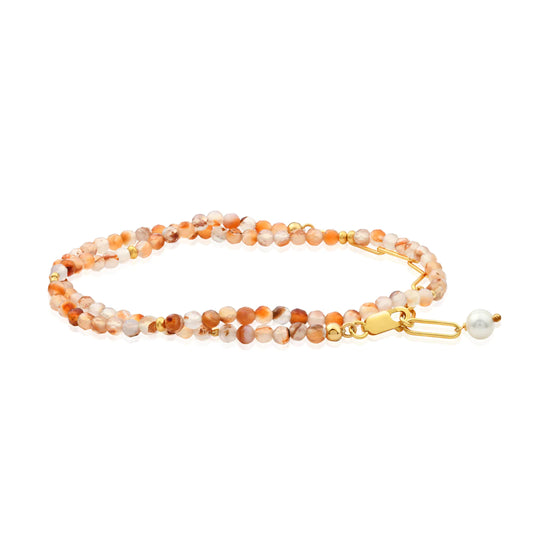 Load image into Gallery viewer, Payton Convertible Necklace - Amber
