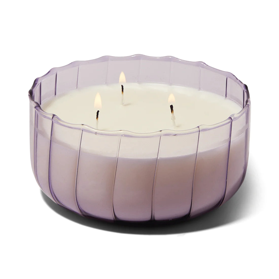 Load image into Gallery viewer, Salted Iris Ribbed Candle

