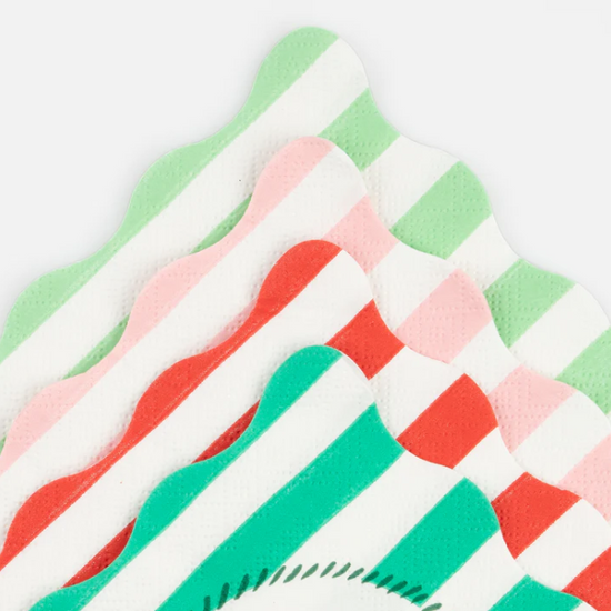 Load image into Gallery viewer, Striped Small Napkins
