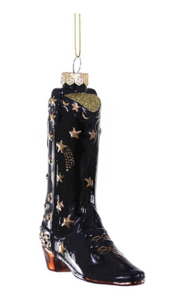 Cosmic Cowboy Boot Ornament