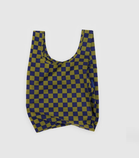 Baby Baggu - Pear Navy Check