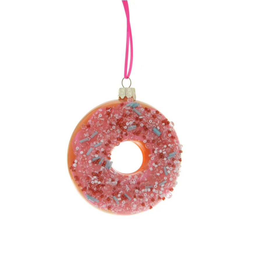 Sprinkle Donut Ornament