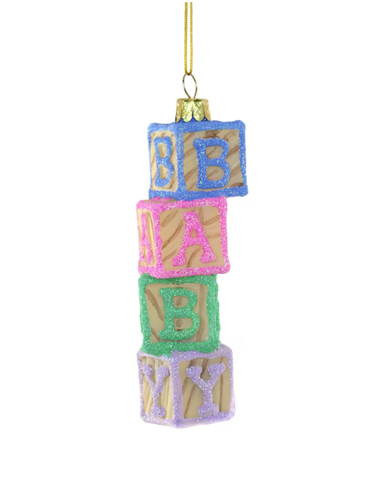 Baby Blocks Ornament