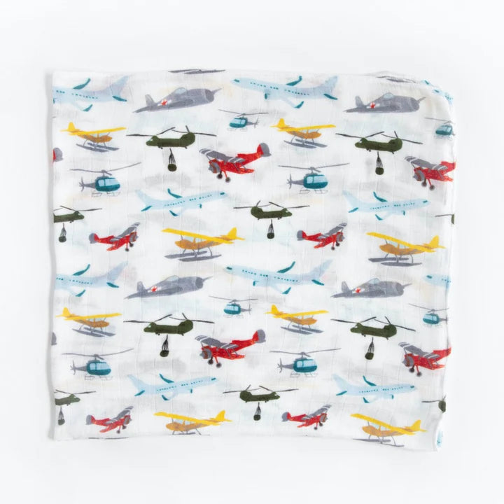 Air Show Deluxe Muslin Swaddle Blanket Set