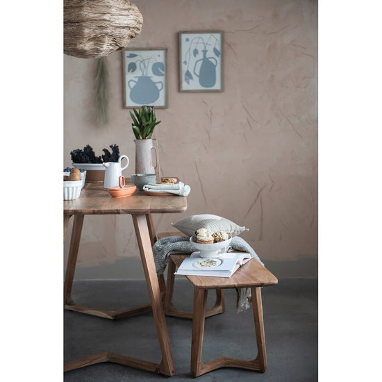 Stoneware Footed Pedestal Bowl