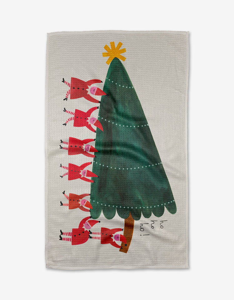 Load image into Gallery viewer, Santas Helpers Kitchen Tea Towel
