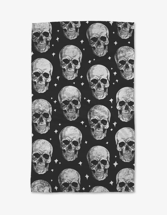Load image into Gallery viewer, Skulls Kitchen Tea Towel
