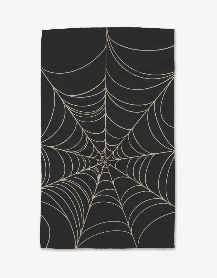 Spider Web Kitchen Tea Towel