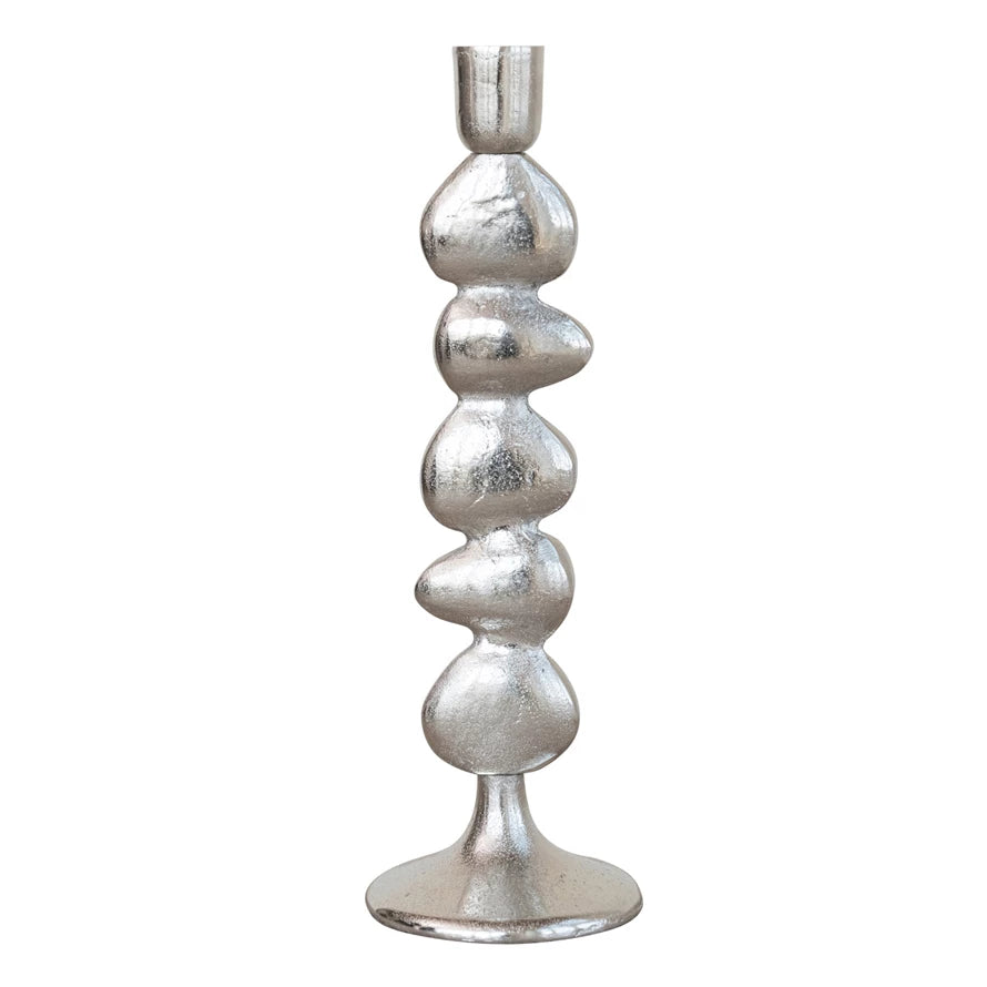 Nickel Organic Shaped Stacked Taper Holder