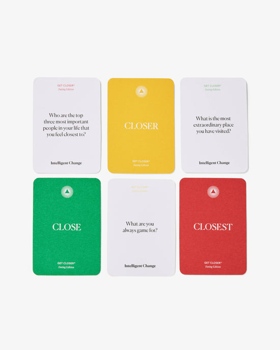 Get Closer Dating Edition - Relationship Question Card Game