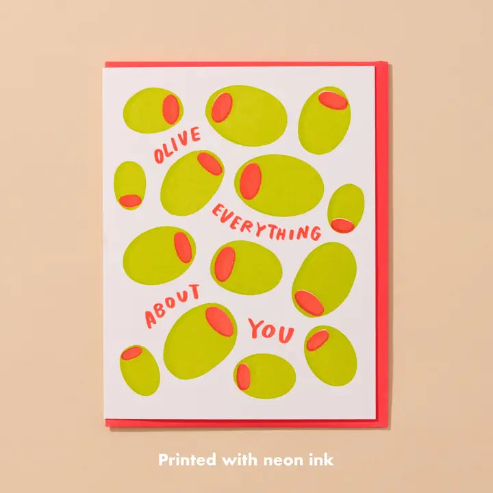 Olive Everything About You Card