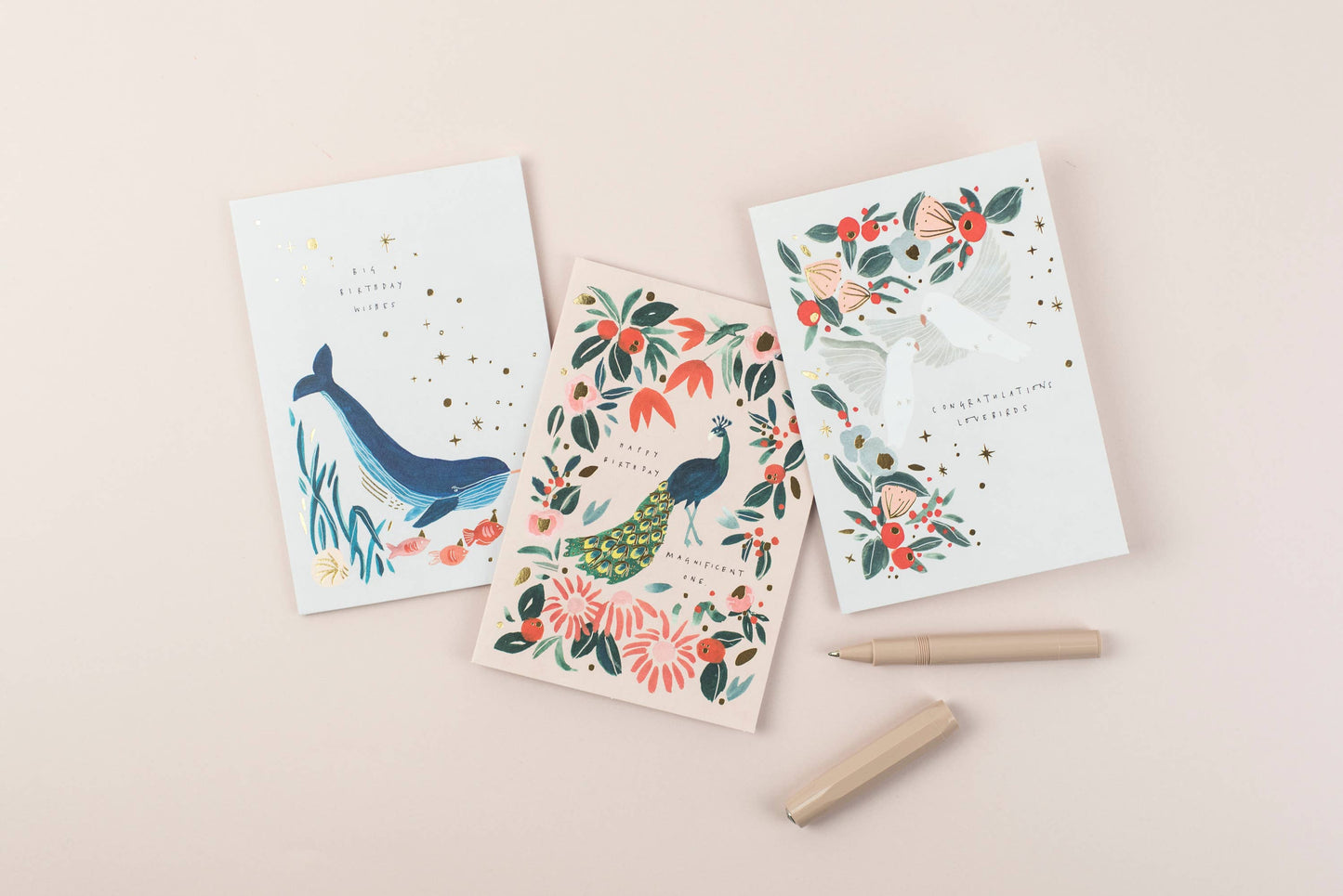 Congratulations Lovebirds Card