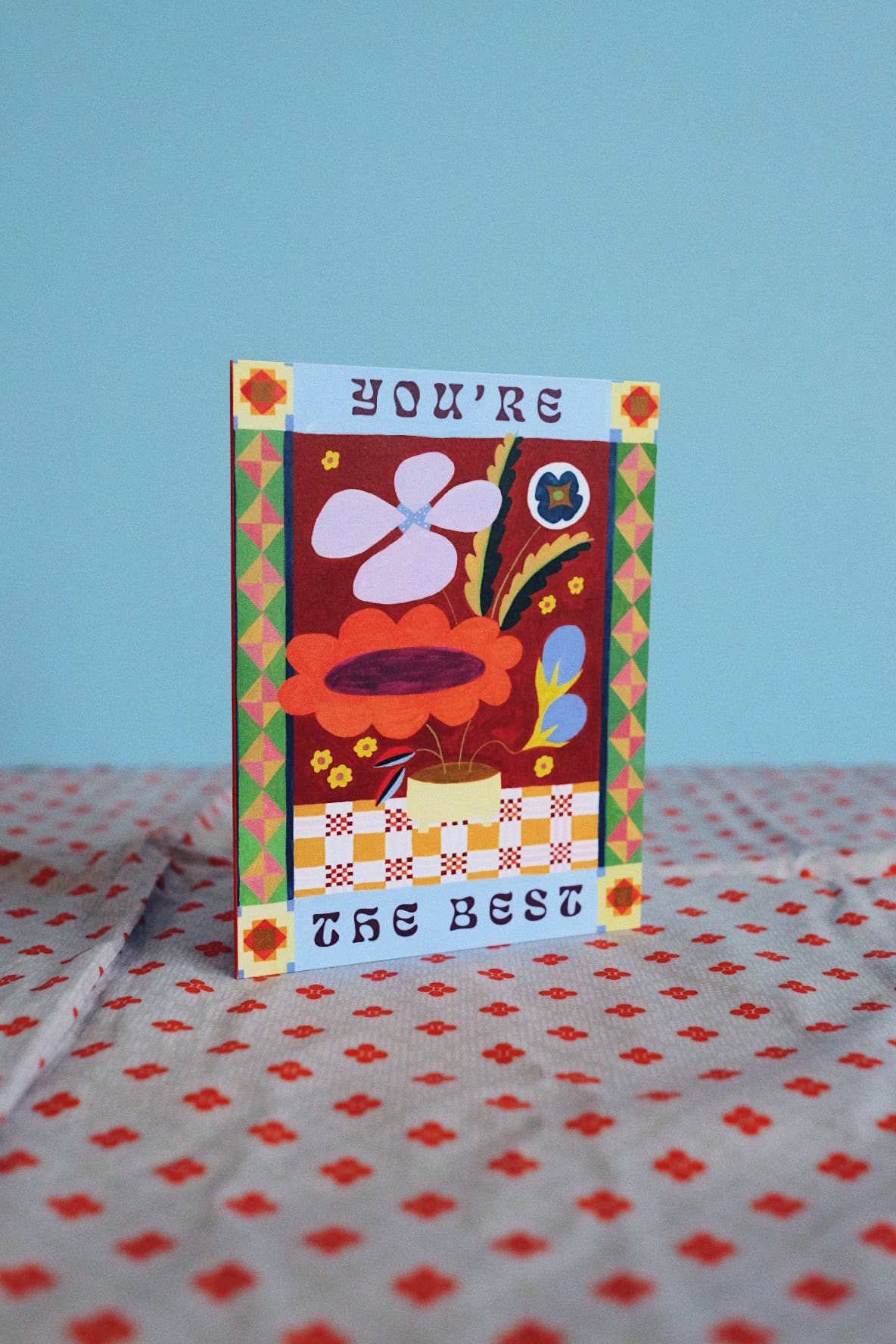 You're The Best Blooms Card